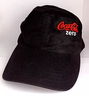 Coca Cola Zero Hat Black Real Taste Zero Sugar Cap Collectable Merch. • $24.95