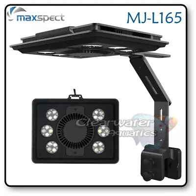 MAXSPECT JUMP LED LIGHT MJ-L165 REEF CORAL Fish Tank Aquarium LIGHTING + MOUNT • £249.99