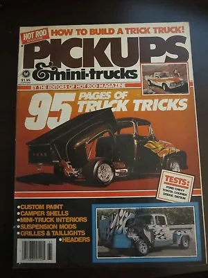 Pickups & Mini Trucks Magazine 1977 Custom Paint Camper Shells Monster Trucks Y7 • $14.99