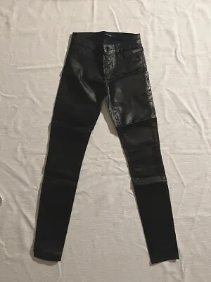 Women's J BRAND Jeans Coated Stretch Super Skinny Pants  Sz 23- Read Description • $18.99