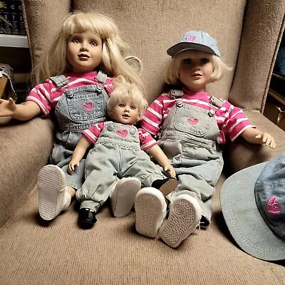 My Twinns Sibling Family Of 3 Blonds Matching Clothes 1997 Denver 1 14  2 At 23  • $93.75