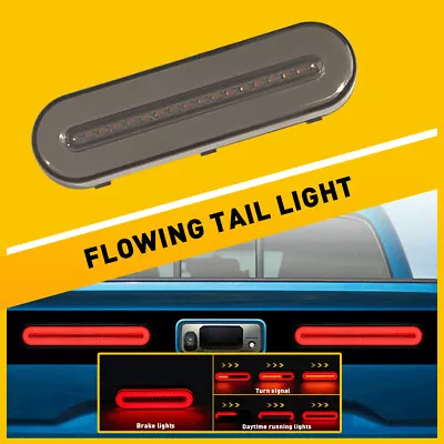 Motorcycle LED Brake Stop Running Signal Turn Tail Light Bar Flowing For UTV ATV • $12.99