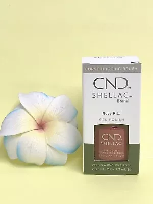 CND Shellac UV Gel Polish - Ruby Ritz 0.25oz • $27.82