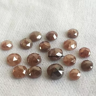 Natural Red Diamond Round Rose Cut Loose Diamond 1.00 Ct Lot 2.0 To 3.0 MM Size • $83.50