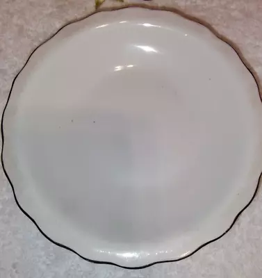 Vintage Kaiser Romantica Nizza Dessert Plate White W/Gold Trim 6 1/8  • $12