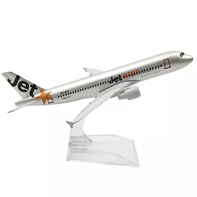 1:400 Alloy A320 Jet Star Airlines Airplane Plane Diecast Model Display Scene C • $10.49