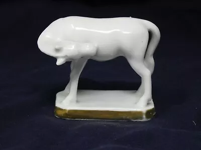 Vintage White Porcelain Horse • $5