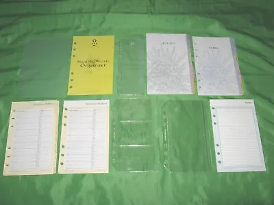 COMPACT ~ 1 Year *Undated Refill TAB PAGE LOT Franklin Covey Planner Fill Set 96 • $24.99