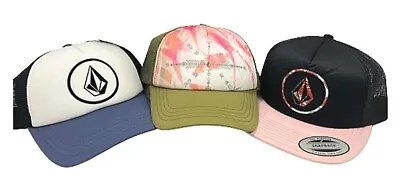 Volcom Trucker Cap NWT Choice Hat Don't Let Me GoAlways On Or Girl Talk Unisex • $16.99