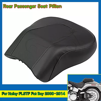 Motorcycle Rear Passenger Seat Pillion Back For Harley Fatboy FLSTF 2008-2014 US • $43.68