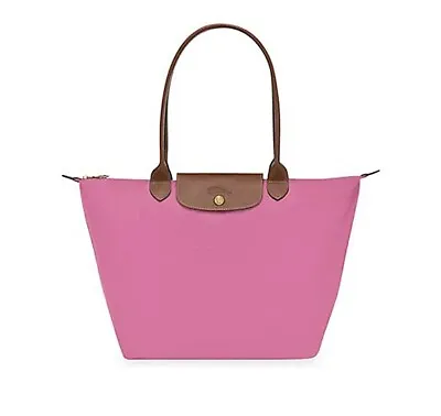 NWT LONGCHAMP Le Pliage Large Nylon Tote 1899089 Peony Pink Made In France AUTH! • $169.90