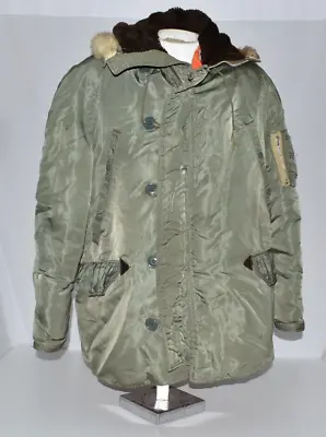 Vintage Military Flying Parka Type N3B MIL-J6279H Mens Large • $60.56