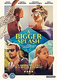 A Bigger Splash DVD (2016) Tilda Swinton Guadagnino (DIR) Cert 15 Amazing Value • £4.59