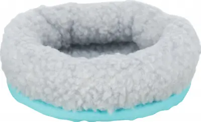 Trixie Soft Cuddly Hamster Bed Nylon/Lamb Fur Look & Reversible Cover 16x13cm  • £5.37