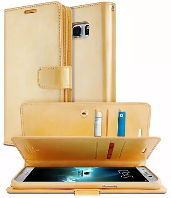 Gold Samsung Galaxy S10e Genuine Mercury Mansoor Wallet Case • $29.95