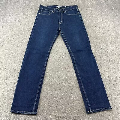 Levis Denizen 232 Jeans Mens 34x34 Blue Slim Fit Straight Leg Dark Wash Stretch • $14.95