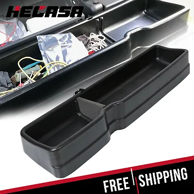 New Under Seat Storage Box Organizer For 2015-2020 Ford F150 SuperCrew Cab 09281 • $81.59