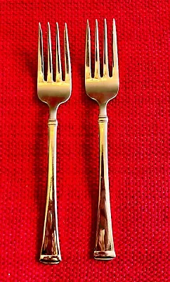 2 Mikasa Harmony 18/10 Stainless Steel Salad Forks (Set Of Two) Replacement • $5.99