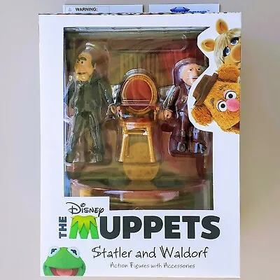 STATLER And WALDORF Best Of The Muppets Series Action Figures By Diamond Select • $46.99