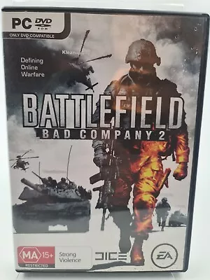 Battlefield Bad Company 2 (PC DVD-ROM) *MONEY BACK GUARANTEE* *FAST SHIPPING* • $11.95