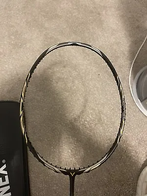 VICTOR JetSpeed S 10 Badminton Racket Racquet 4U/G5 Unstrung Black Gold • $165