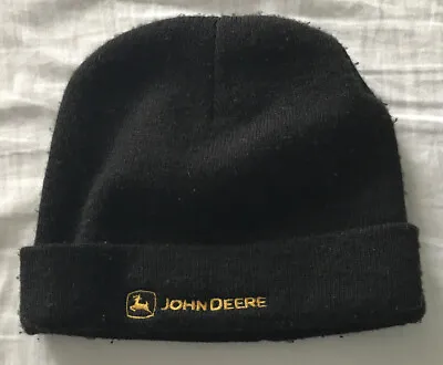 £15 • Buy Vintage John Deere Black Beanie Hat