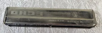 Vintage M. Hohner Echo Harmonica. C Key. • $18