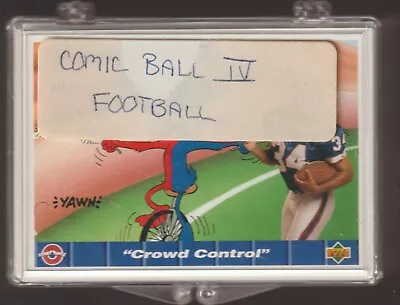 1992 UD COMIC BALL NFL Series 4 100ct. Plastic Hard Case Full • $12.95