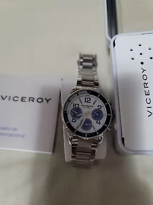 Viceroy Watch Real Madrid Child Chronograph Steel 42300-07 • $99