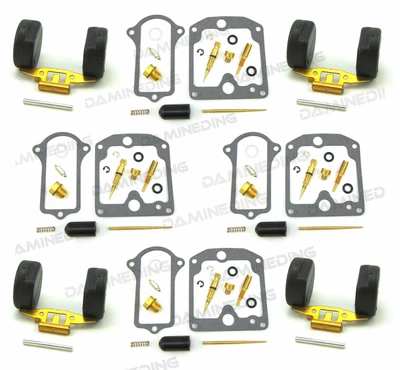 $59.29 • Buy 4X Deluxe Carb Rebuild Kit KZ1000 A/B Carb Float W/plug