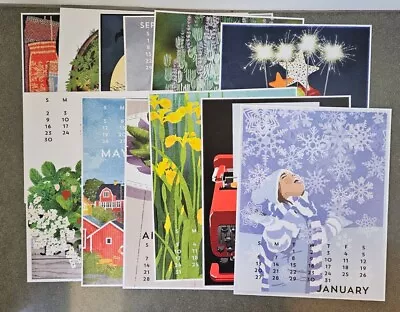 Linnea Poster Calendar 2019 / 2030 W 11x14 Frameable 12 Prints Complete NO BOX • $15