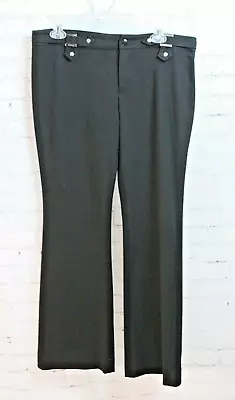 S ~ Vertigo Women's Knit Pants Slacks ~ Black ~ Sz 10US/42Fr • $11.99