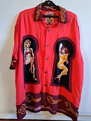 Vintage Mambo Loud Shirt - Keyhole • $200