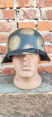   WW2 M42 German  Helmet WWII M 42. Combat Helmet Size 62 • $270