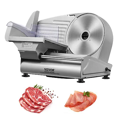VEVOR Meat Slicer 180W Electric Deli Food Slicer With 7.5 Inch SUS420 Blade • $69.34