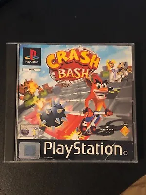 Crash Bash (PlayStation 1 PS1) Complete And Tested With Manual PAL Game • £50