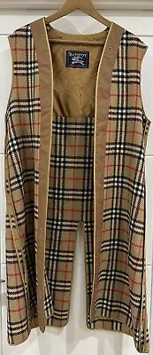 £39 • Buy BURBERRY Wool Nova Сheck Detachable Liner Lining For Trench Coat