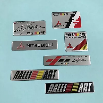 Metal Car Rear Trunk Emblem Badge Decal Logo For Mitsubishi Ralliart Lancer EVO • $16.99