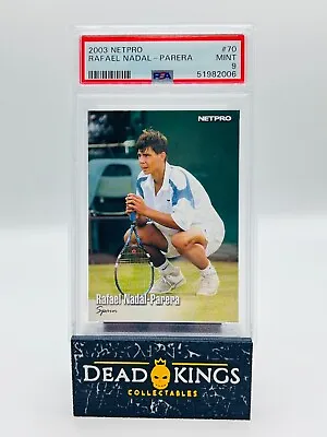 2003 NetPro - Rafael Nadal RC - PSA 9 • £21.99