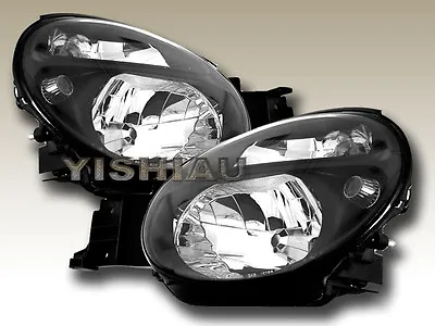 02 03 Subaru Impreza Jdm Black Style Headlights Wrx New • $136.99