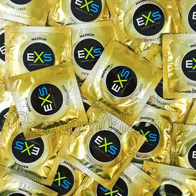 EXS Magnum Condoms Extra Large XL King Size Longer Wider Fit 60mm Width • $35.15