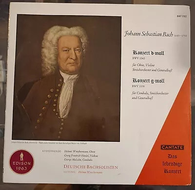 George Malcolm. Helmut Winschermann. Johann Sebastian Bach. Cantate. • £14.99