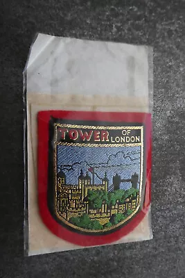 Tower Of London Woven Cloth Patch Badge (L19S) • £4.99