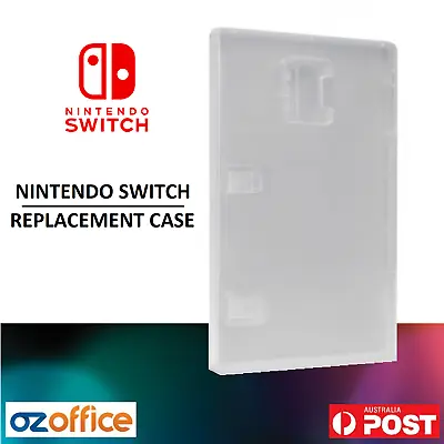 1 X Nintendo Switch Replacement Case Game Box - Clear Switch Replacement Case • $7.90