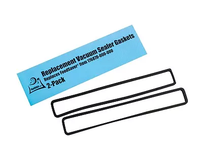 $9.99 • Buy FoodSaver Replacement Gaskets (2 Foam Gaskets) - Fits FM2000, FM2010, FM2100,...