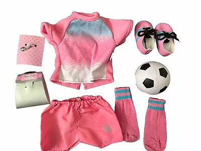 Chad Valley Designafriend Pink Football Soccer Outfit For 18in/46cm  Doll BNIB • £19.99