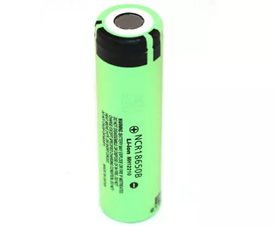 Rechargeable Batteries - Panasonic NCR 18650 B 6.5A 3400mAh 3.7V Lithium Battery • $44