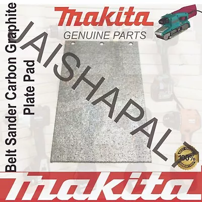 Genuine Makita Belt Sander Carbon Graphite Plate Pad For Model 9403 MT190 MT9 • £3.50
