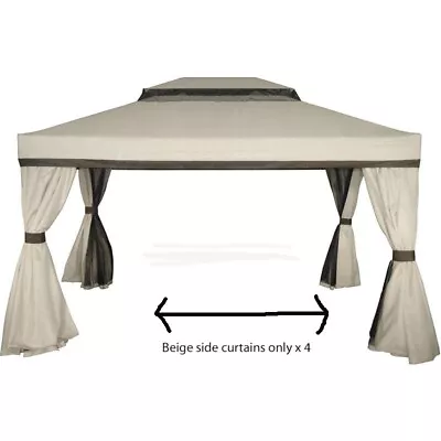 $159 • Buy 3 X 3 Gazebo SIDE WALLS ONLY Fits Mimosa Cyprus Dubai  - New Outdoor Living BBQ