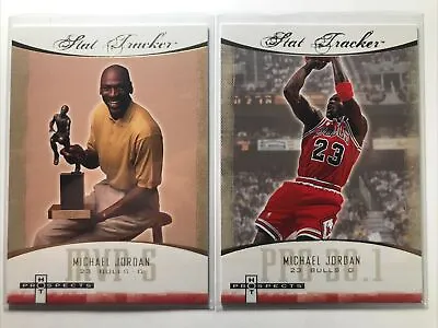 Michel Jordan 2007-08 Hot Prospects “STAT TRACKER” Inserts NICE! Chicago Bulls • $6.99